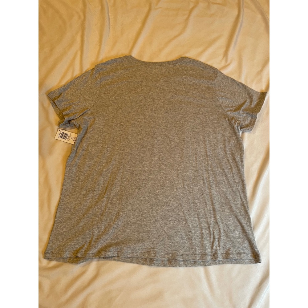 Torrid 1X Gray Rose Flower Skull Graphic Classic Fit Heritage Jersey Crew T NEW - Picture 7 of 8